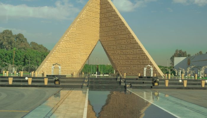 Unknown Solider Monument in Egypt - photographed by Travel Divas